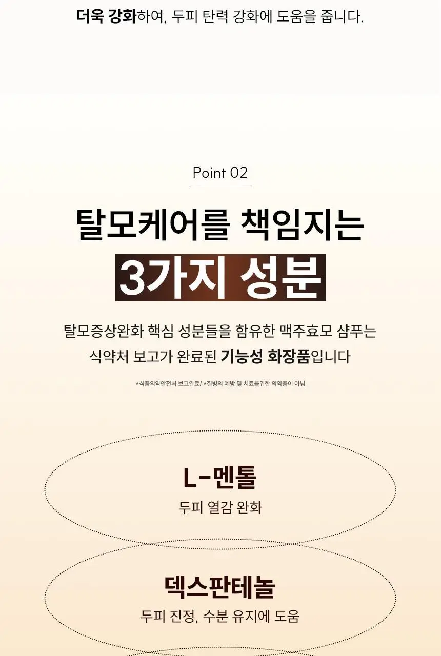 [1등 탈모샴푸 / 특허 맥주효모] 나인밀라 카밍비어 맥주효모 샴푸 500ml 단독 기획 (+샴푸 60ml 증정) 상세페이지 6